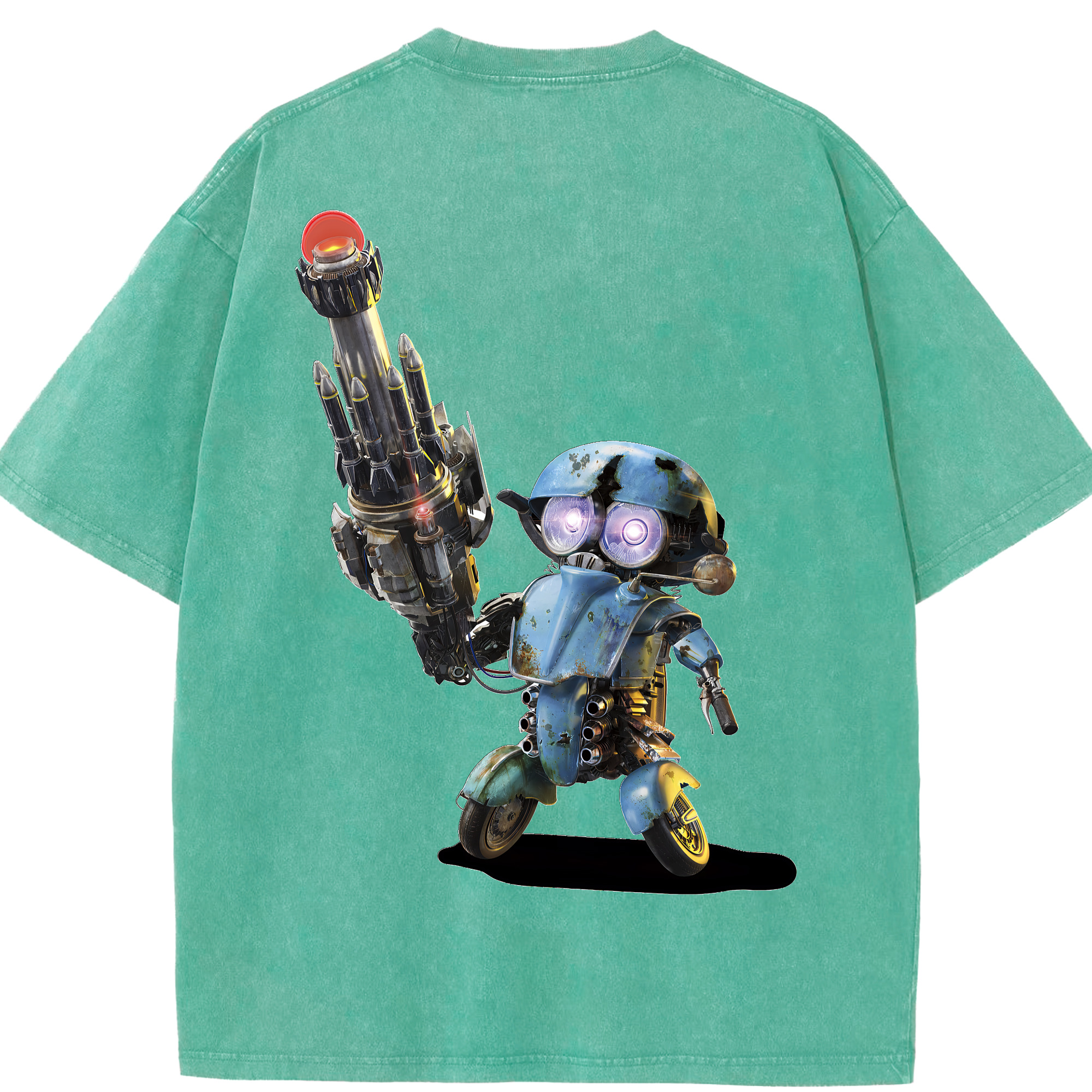 （画像用） Transformers トランスフォーマー 綿100% ヴィンテージ風 半袖Tシャツ（背面プリント）